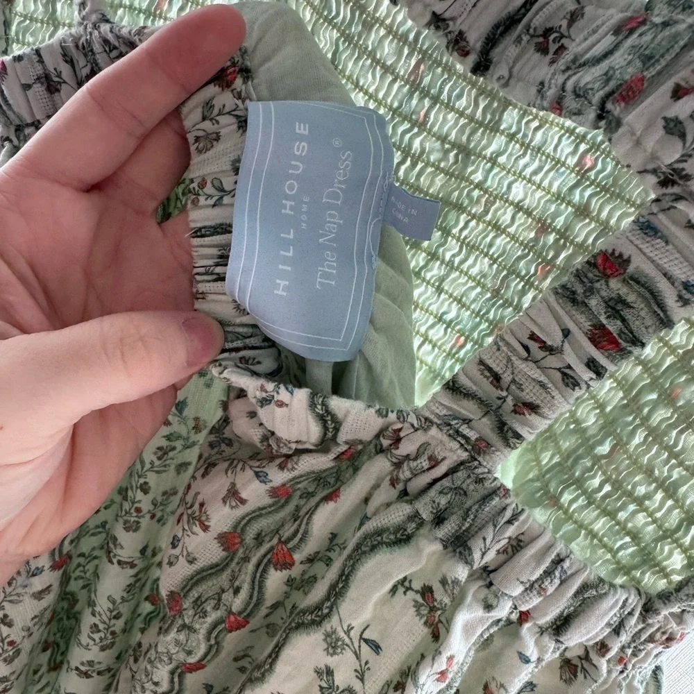 Hill House Home Anita Nap Dress Green Provence Floral - Picture 4 of 7